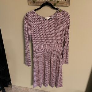 Boden Amelie Long Sleeve Dress 6 Petite